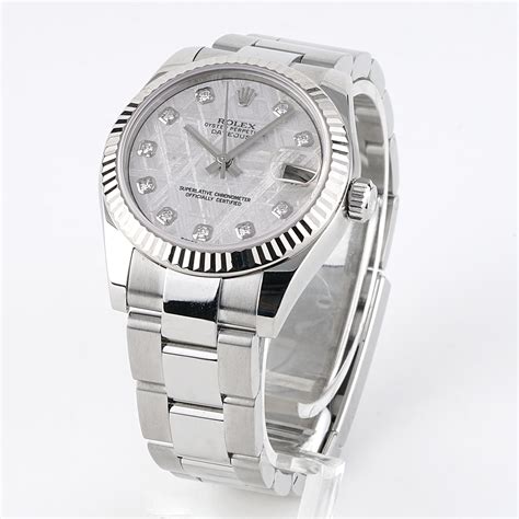 rolex datejust 31mm white gold|rolex 31mm datejust diamond bezel.